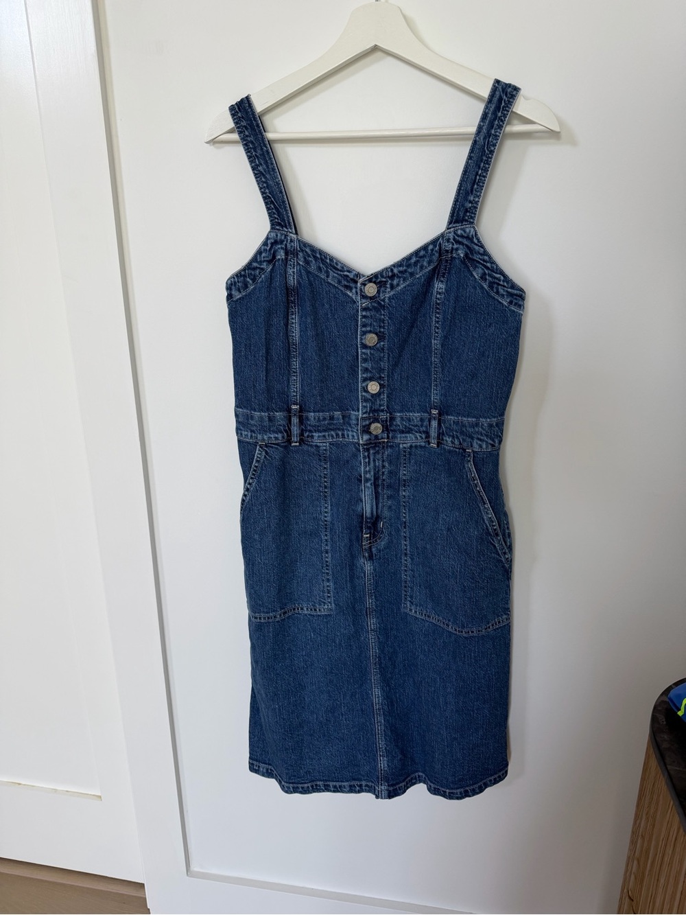 Dark Blue Denim Dress